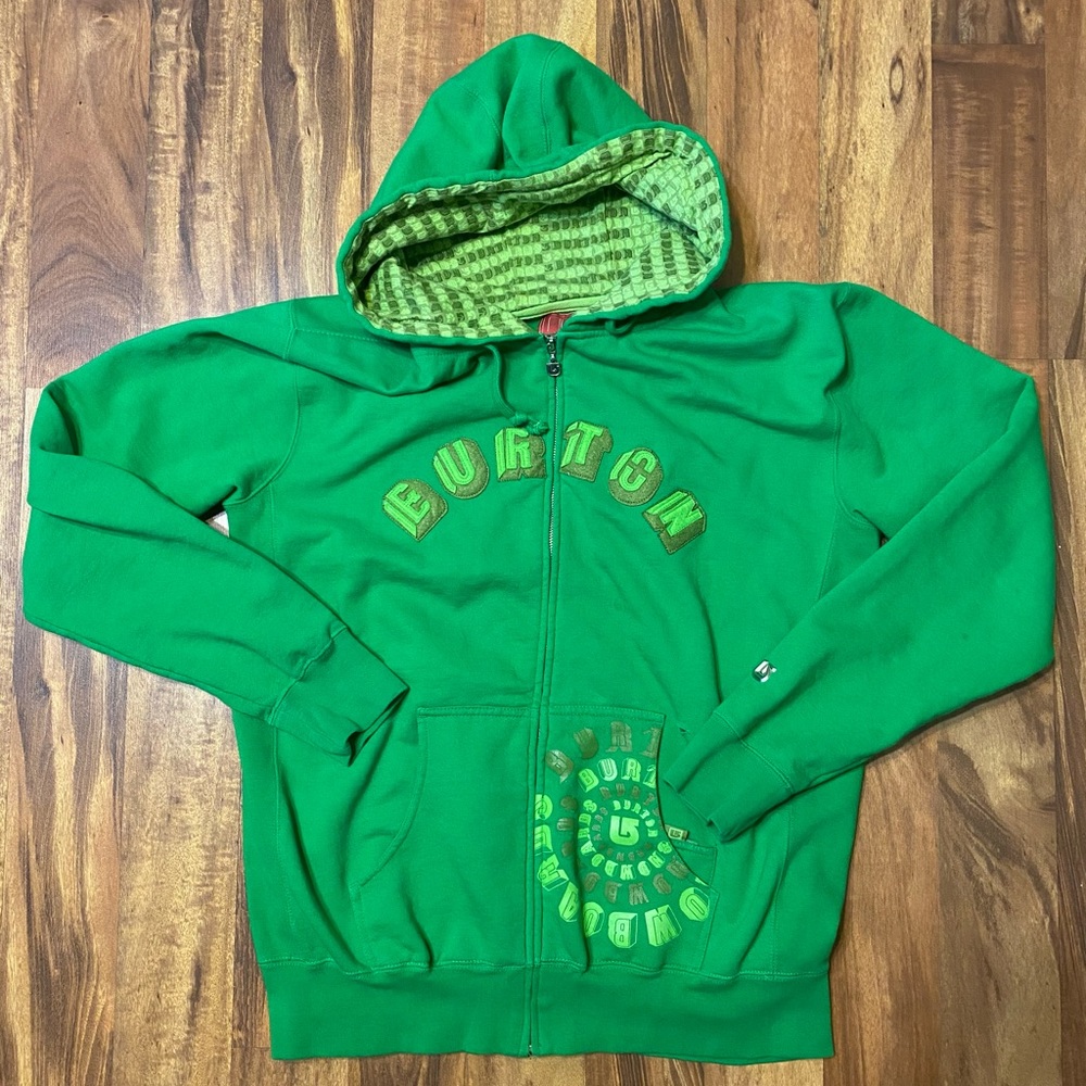 Vintage Burton snowboards hoodie